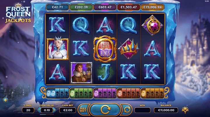 Frost Queen Jackpots Screenshot 1